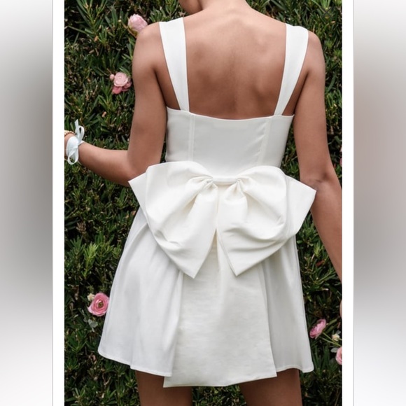 Altar’d State Elyse Satin Mini Dress - Picture 2 of 3